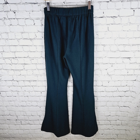 ACOA | high waist split flare bell bottom stretch trouser pants - Picture 4 of 10